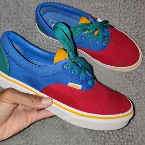 Van's color block sneakers